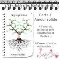 Carte amour solide