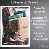 Carte demission